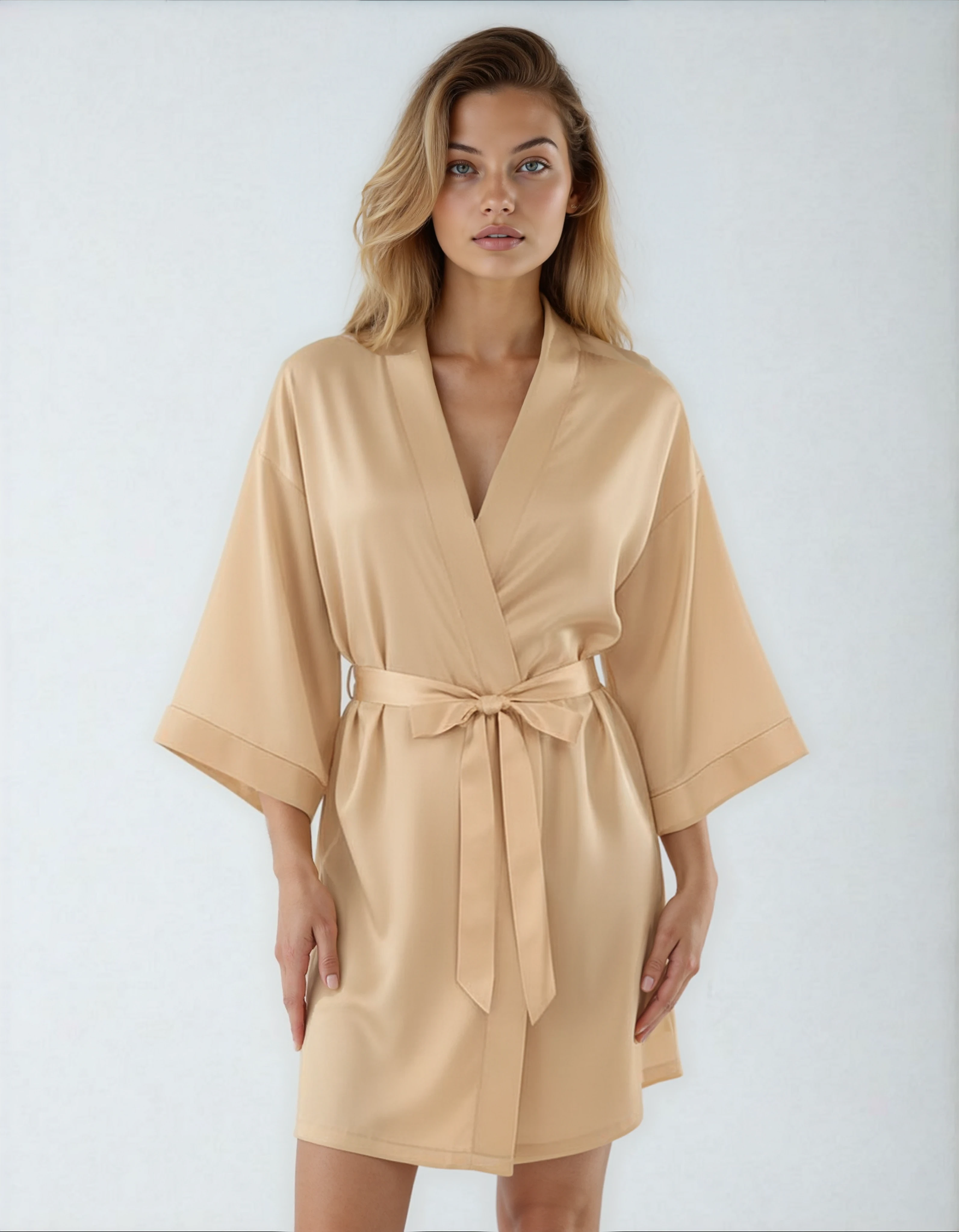 Comfit™ - Luxury Satin Kimono