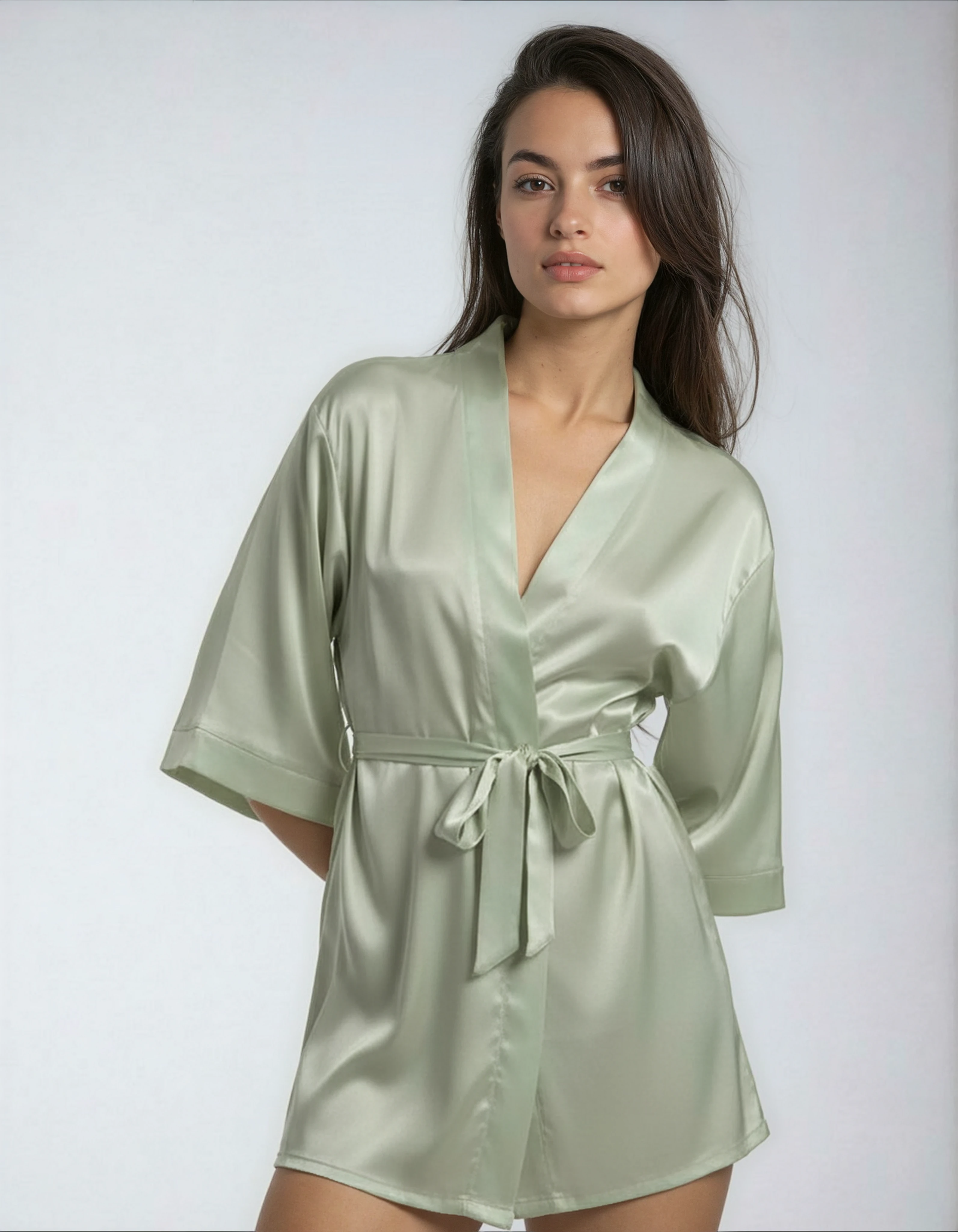 Comfit™ - Luxury Satin Kimono